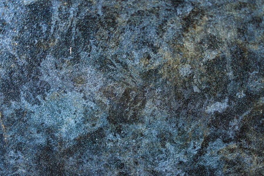 Leather-finished granite slab surface