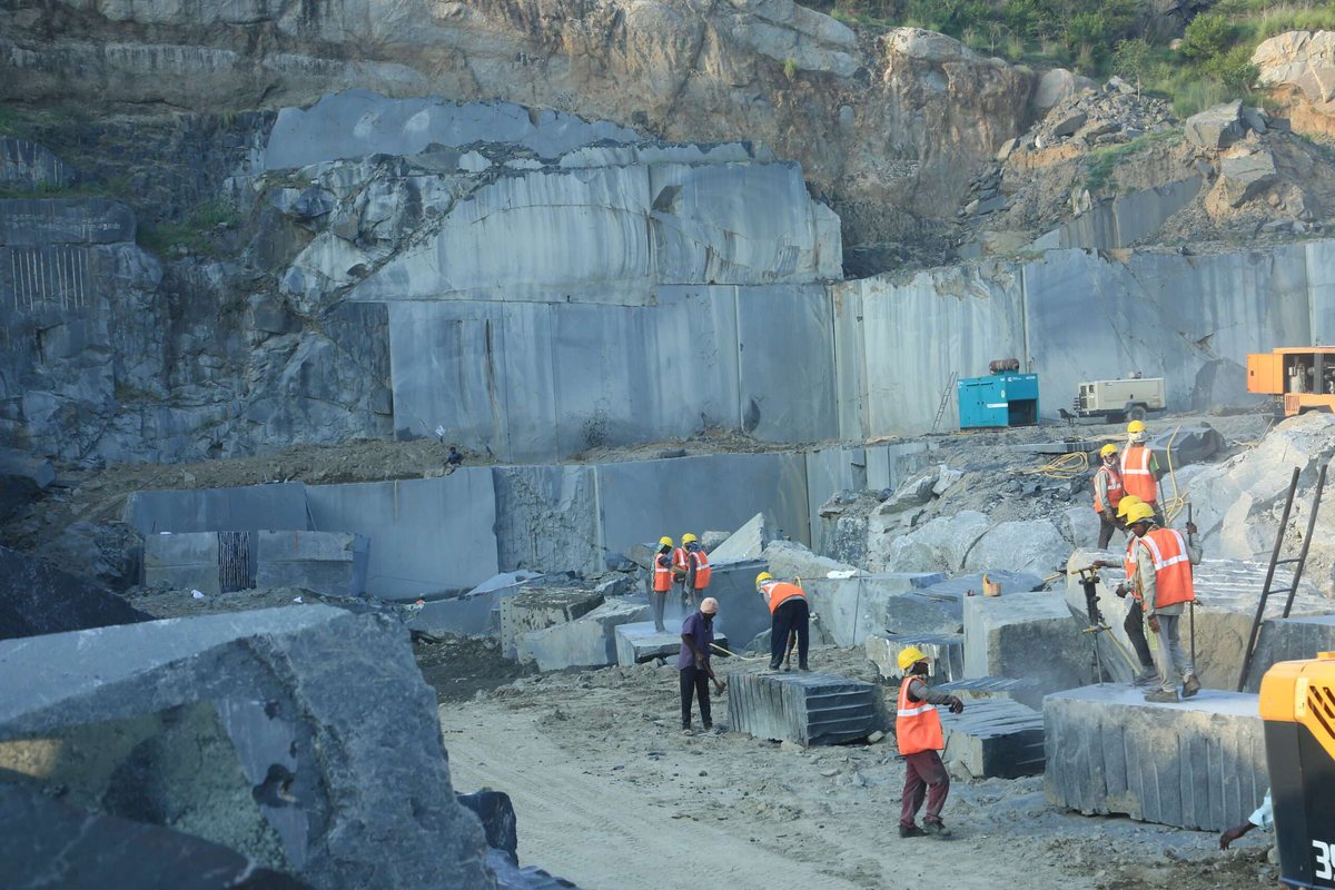 TAMIN Mahimandalam granite quarry